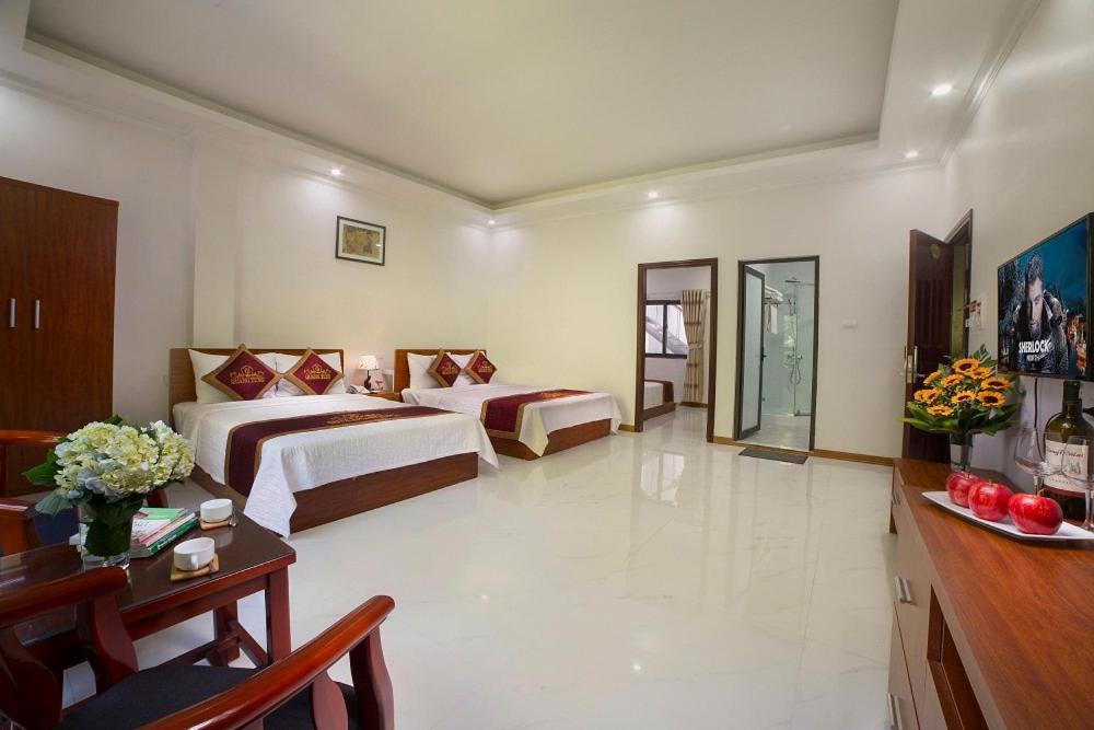 Quang Tung Hotel Dong Khe Sau Екстер'єр фото